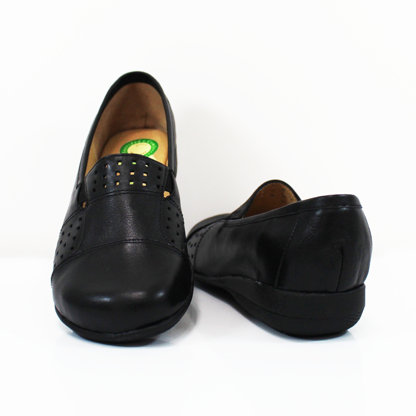 Zapato Confort Casual Negro Piel de Dama CAPRICHO