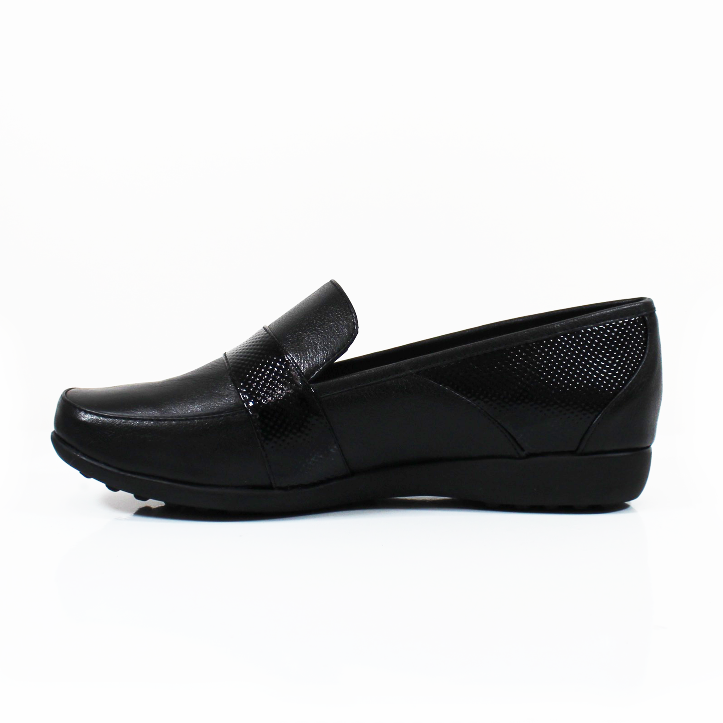 Zapato Confort Casual Negro Piel de Dama CAPRICHO