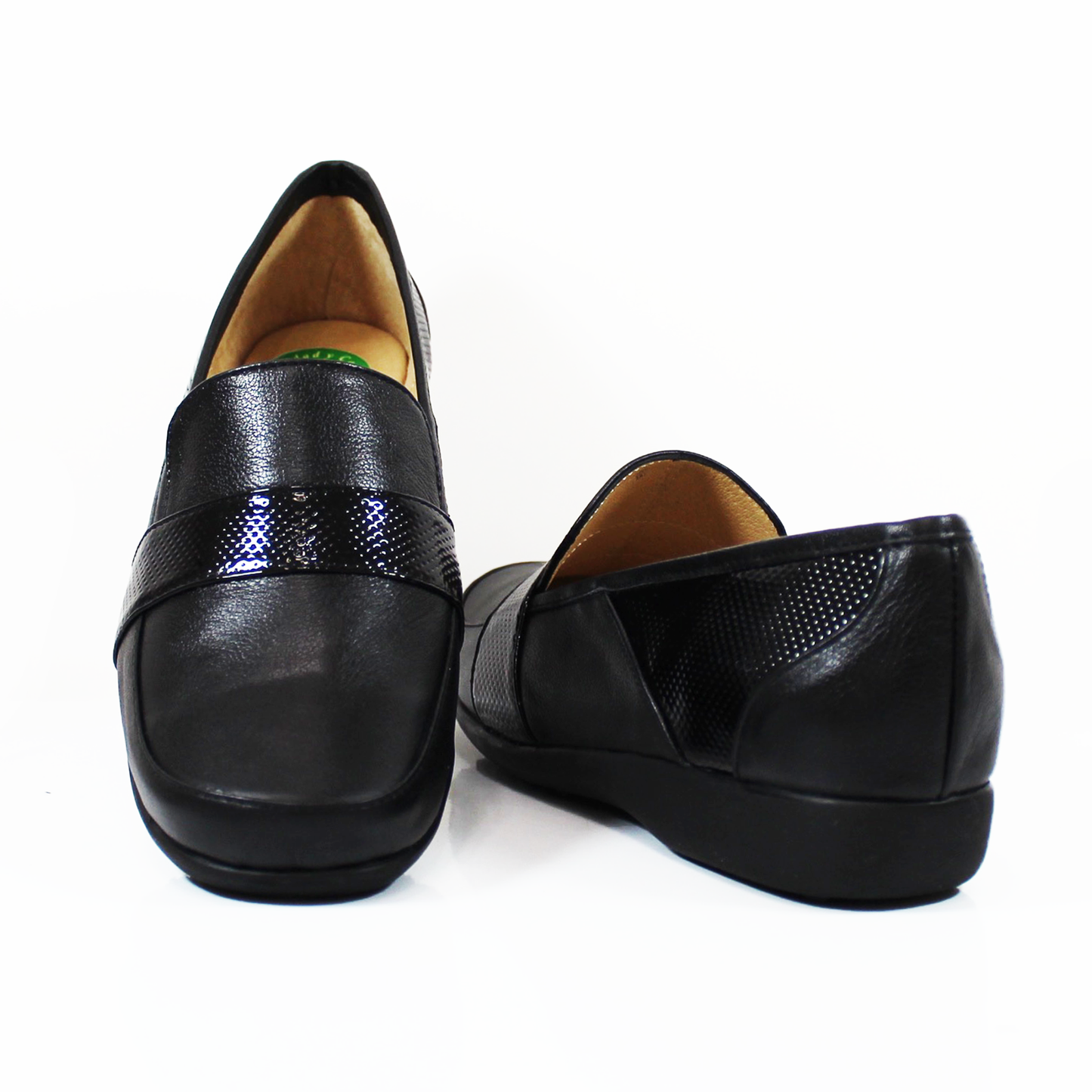 Zapato Confort Casual Negro Piel de Dama CAPRICHO