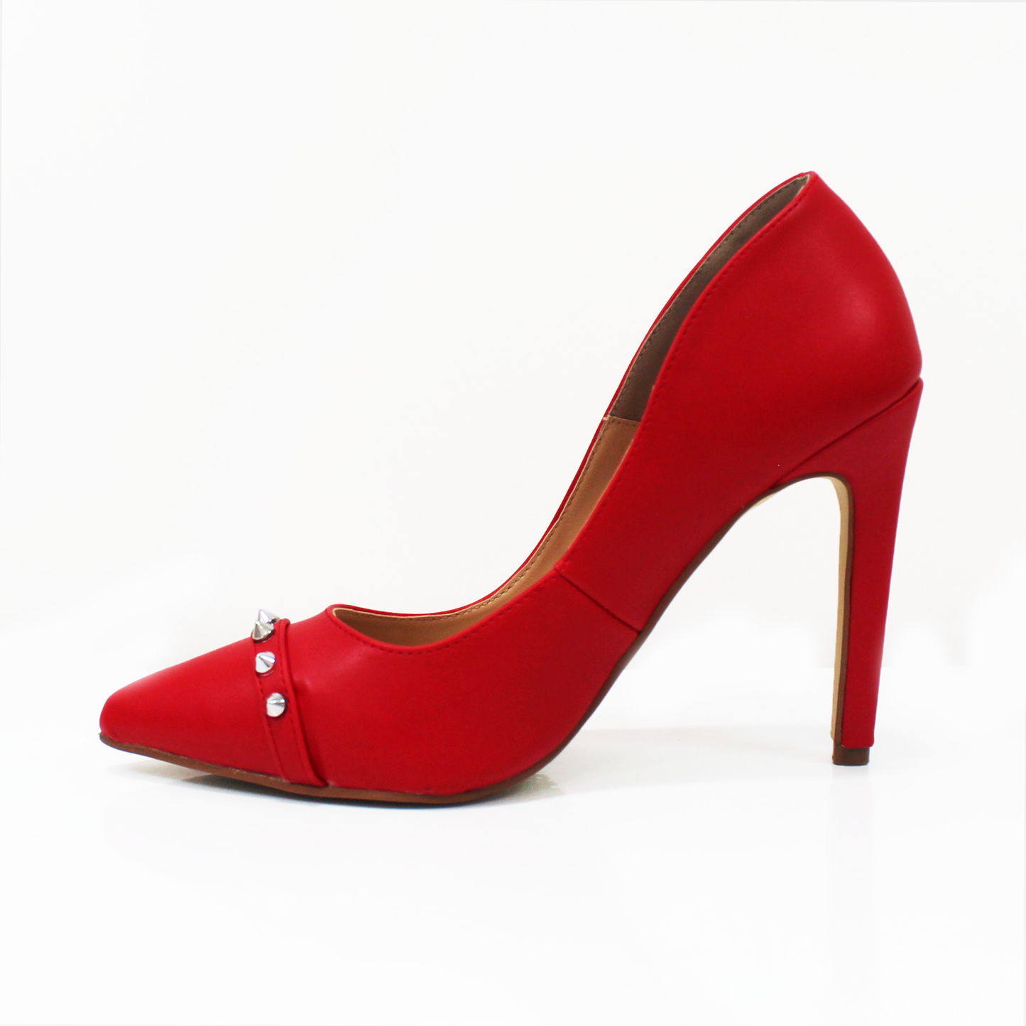 Stiletto Zapatilla Rojo Estoperoles de Dama TACZA